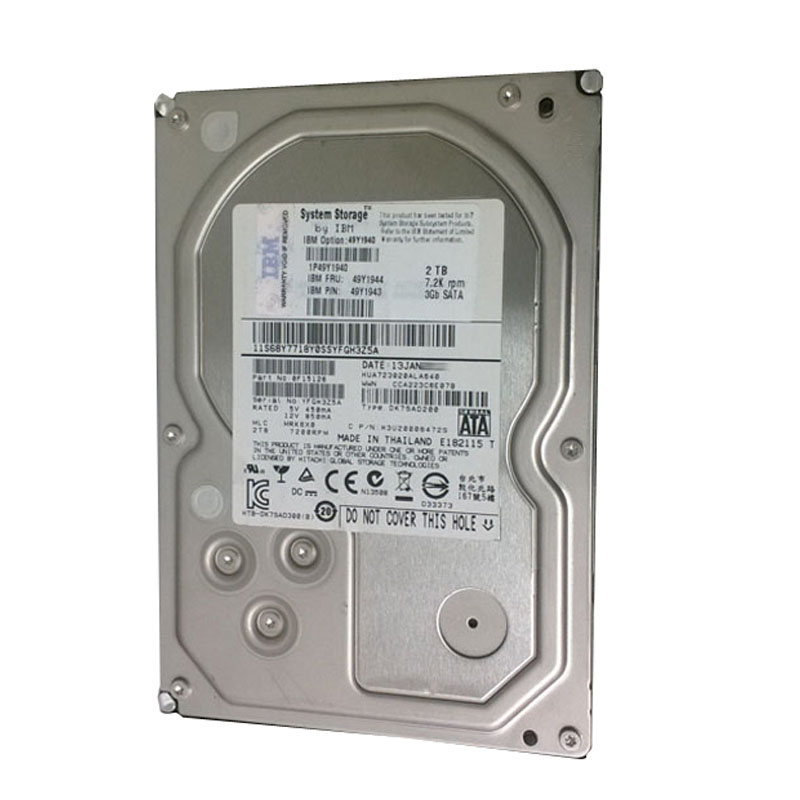 Hitachi 0F15126 - 2TB 7.2K SATA 3.0Gbps 3.5" 64MB Cache Hard Drive