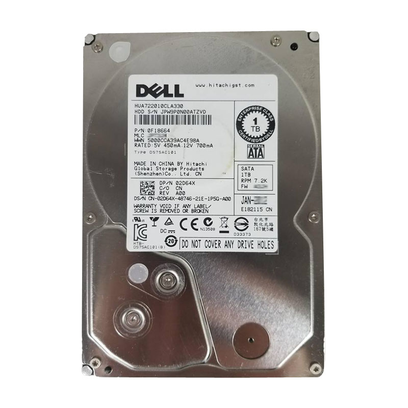 Hitachi 0F18664 - 1TB 7.2 SATA 3.5" 32MB Hard Drive