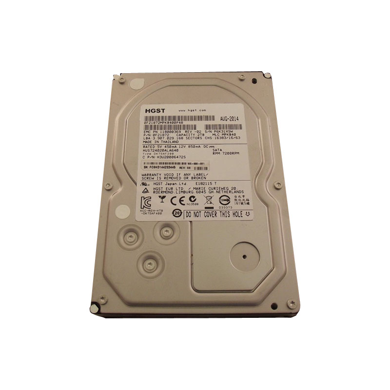 Hitachi 0F21872 - 2TB 7.2 SATA 3.5" 64MB Hard Drive