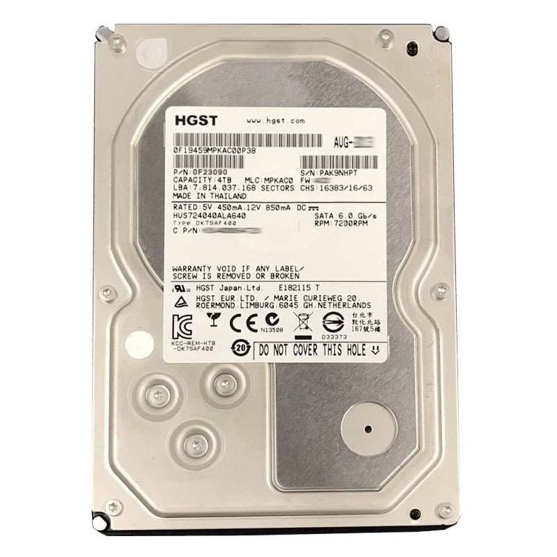 Hitachi 0F23090 - 4TB 7.2K SATA 6.0Gbps 3.5" 128MB Cache Hard Drive