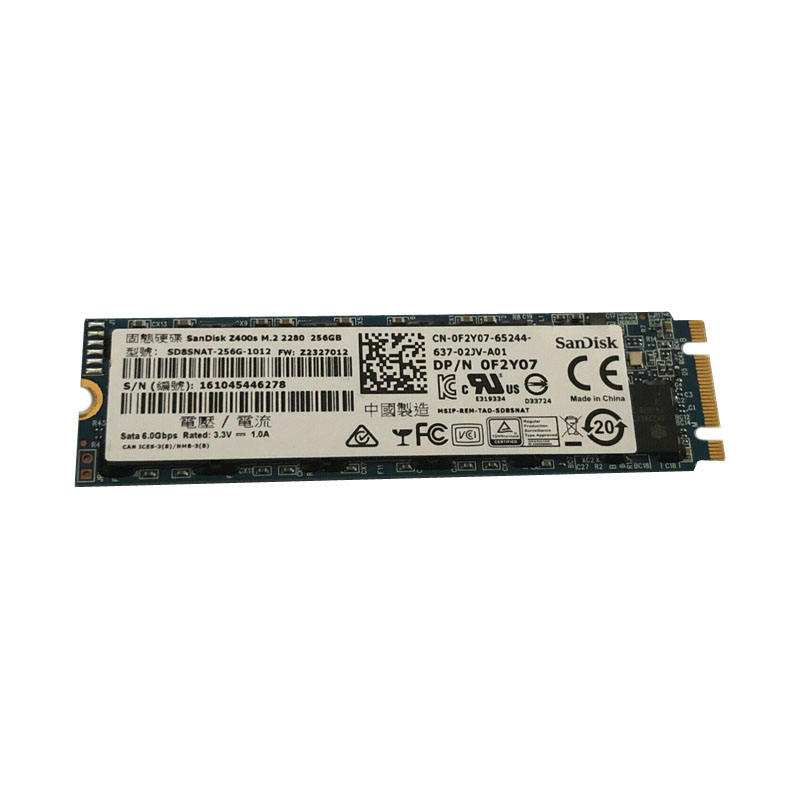 Dell 0F2Y07 - 256GB SATA SSD