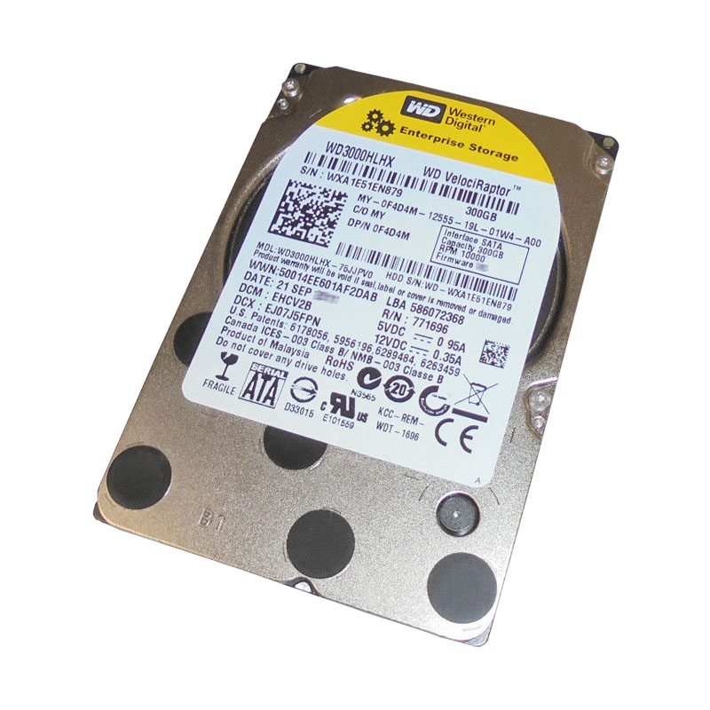 Dell 0F4D4M - 300GB 10K SATA 6.0Gbps 3.5" Hard Drive