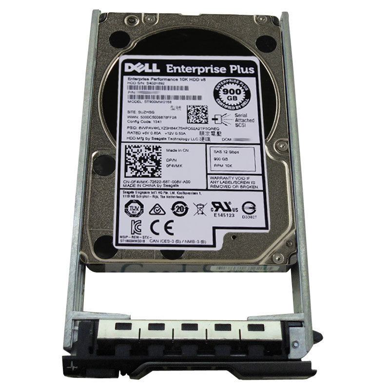 Dell 0F4VMK - 900GB 10K SAS 12.0Gbps 2.5" 128MB Cache Hard Drive