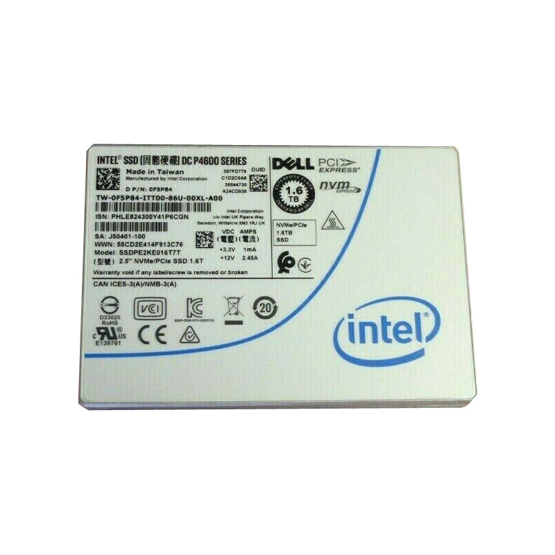 Dell 0F5P84 - 1.6TB PCIe 2.5" SSD