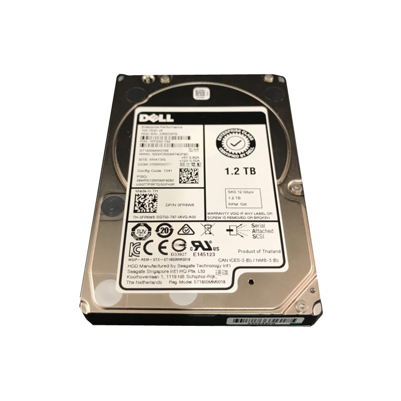 Dell 0FR6W6 - 1.2TB 10K SAS 2.5" Hard Drive