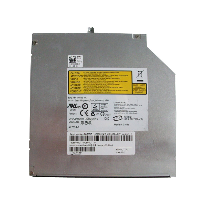 Dell 0FU042 - 8x IDE DVD-RW Optical Drive