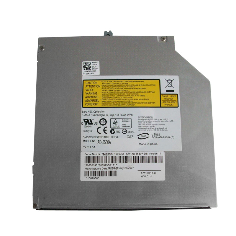 Dell 0FY360 - 8x IDE DVD-RW Drive