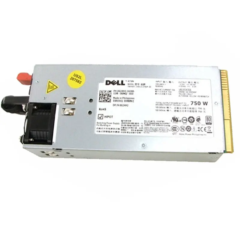 0G24H2.jpg Dell 0G24H2 - 750W Power Supply For PowerEdge R510 - Image 1