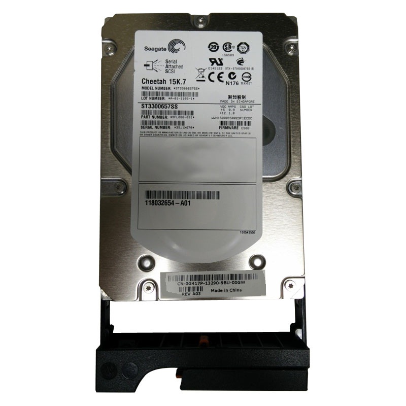Dell 0G417P - 300GB 15K SAS 3.5" Hard Drive