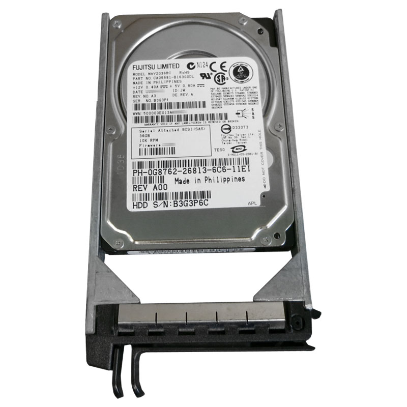 Dell 0G8762 - 36GB 10K SAS 2.5" Hard Drive