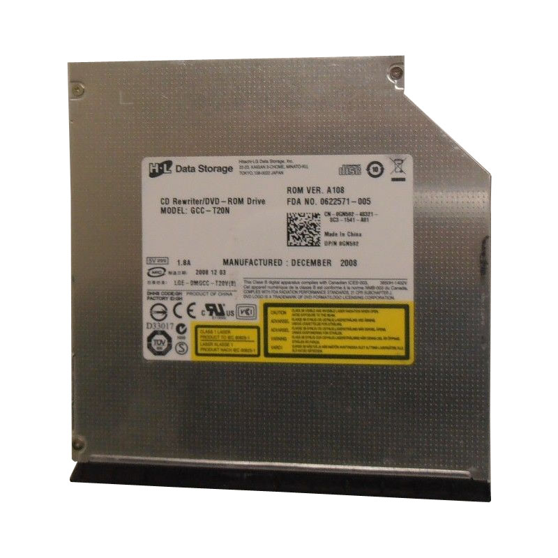Dell 0GN592 - Slimline SATA DVD-Rom-CD-RW Drive