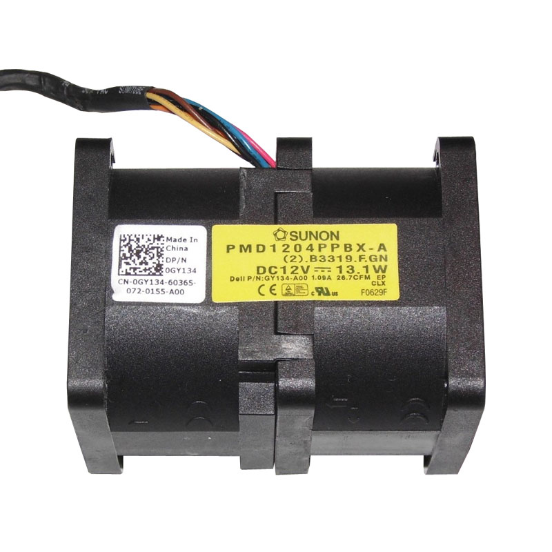 0GY134.jpg Dell 0GY134 - Fan Assembly for PowerEdge R610 - Image 1