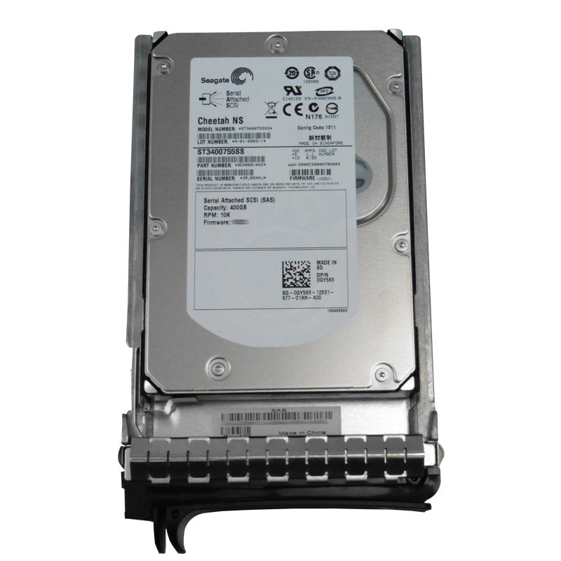 Dell 0GY583 - 400GB 10K SAS 3.0Gbps 3.5" 16MB Cache Hard Drive