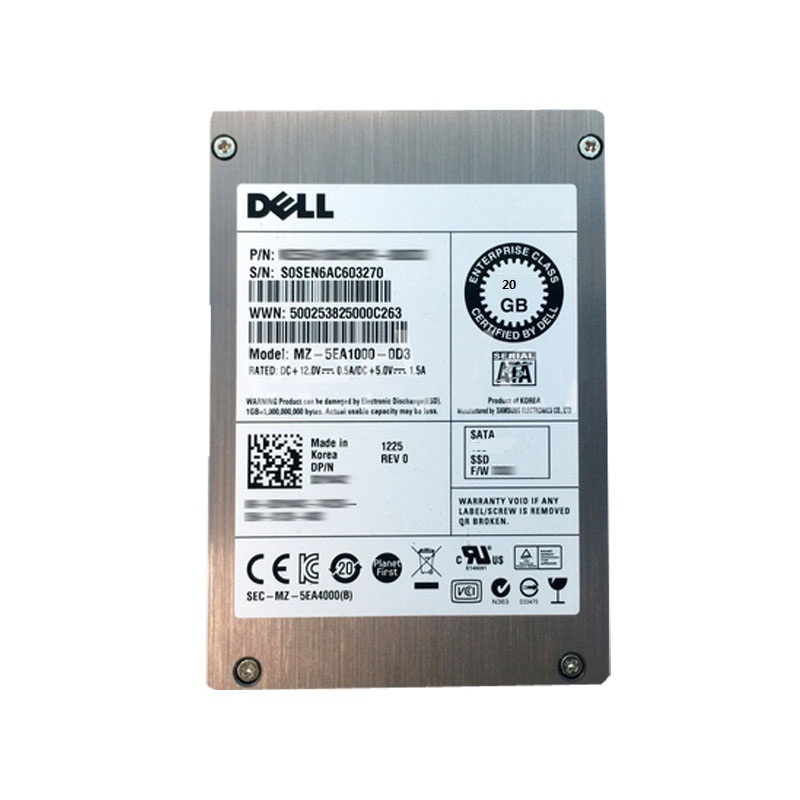 Dell 0H576H - 20GB SATA 2.5" SSD