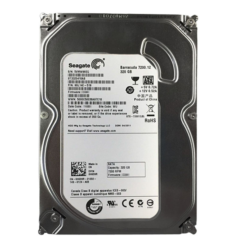Dell 0H639R - 320GB 7.2K SATA 3.5" Hard Drive