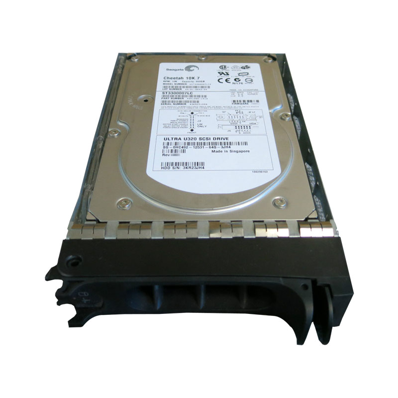 Dell 0HC492 - 300GB 10K 80-PIN Ultra-320 SCSI 3.5" 8MB Cache Hard Drive