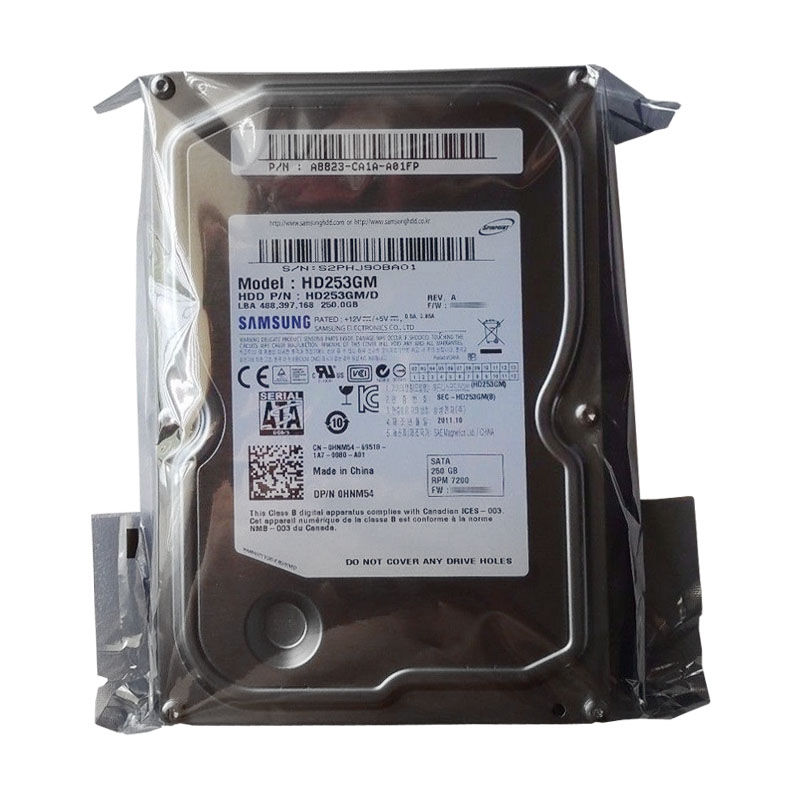 Dell 0HNM54 - 250GB 7.2K SATA 3.5" Hard Drive