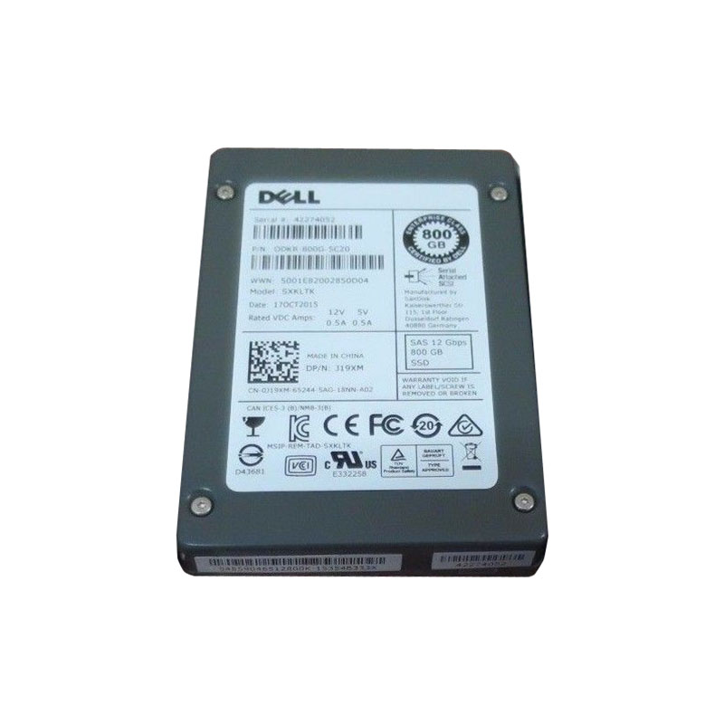 Dell 0J19XM - 800GB SAS 12Gbps 2.5" SSD