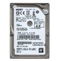 Hitachi 0J31062 - 750GB 5.4K SATA 6.0Gbps 2.5Inch 8MB Cache Hard Drive