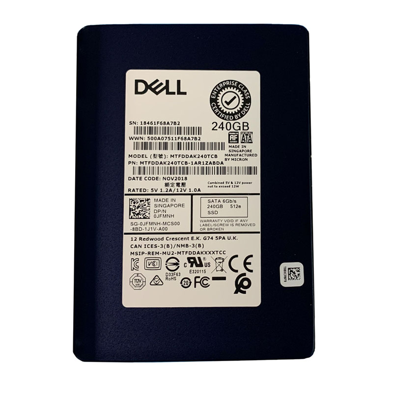 Dell 0JFMNH - 240GB SATA 2.5" SSD