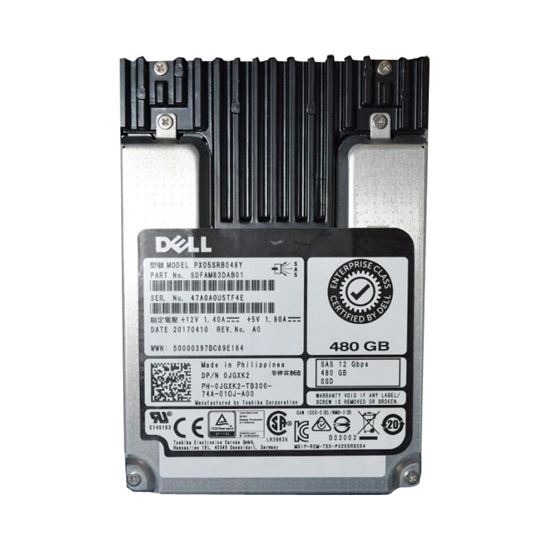Dell 0JGXK2 - 480GB SAS 12Gbps 2.5" SSD