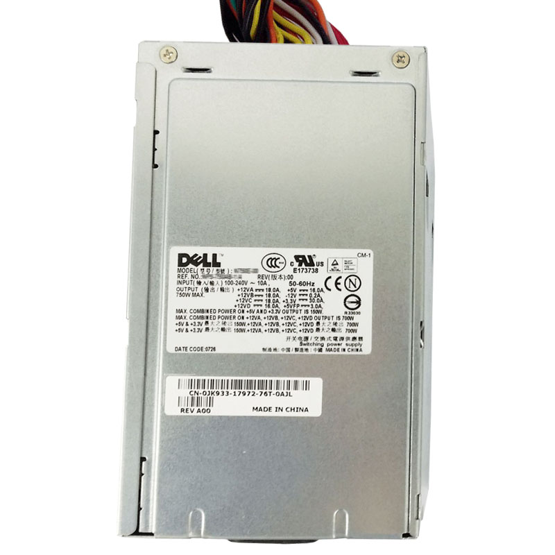 Dell 0JK933 - 750W Power Supply For Precision 490