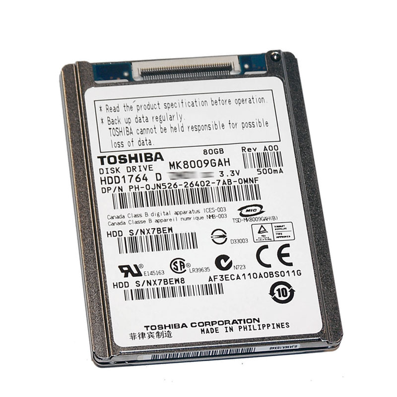 Dell 0JN526 - 80GB 4.2K ATA/100 1.8" 2MB Cache Hard Drive