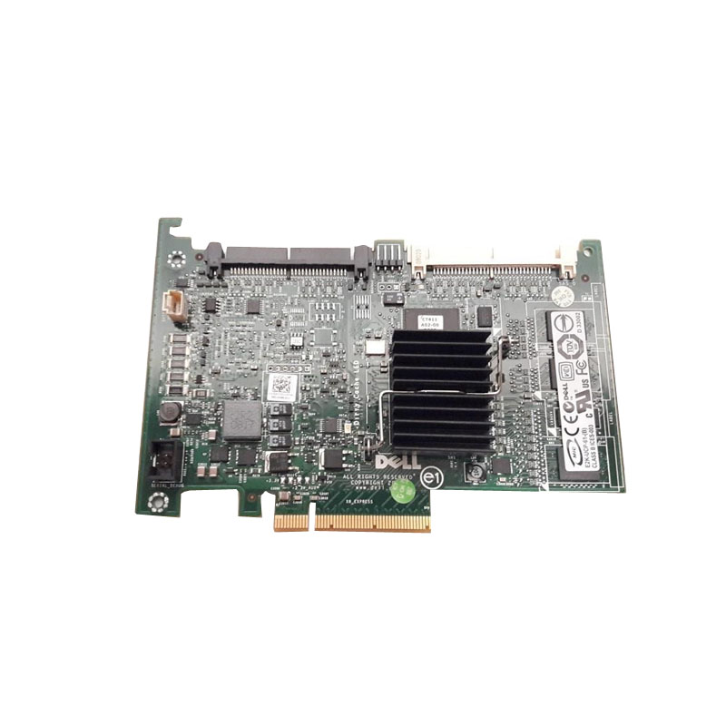 0JT167.jpg Dell 0JT167 - PCI-E SAS PERC 6I Raid Controller Card - Image 1