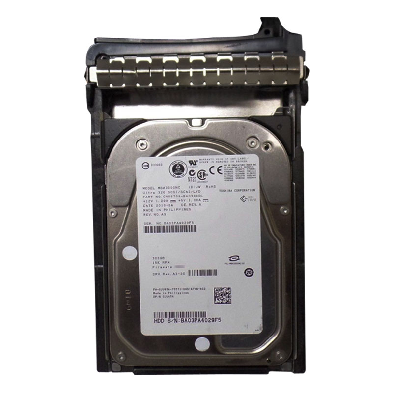 Dell 0JU654 - 300GB 15K 80-PIN Ultra-320 SCSI 3.5" Hard Drive