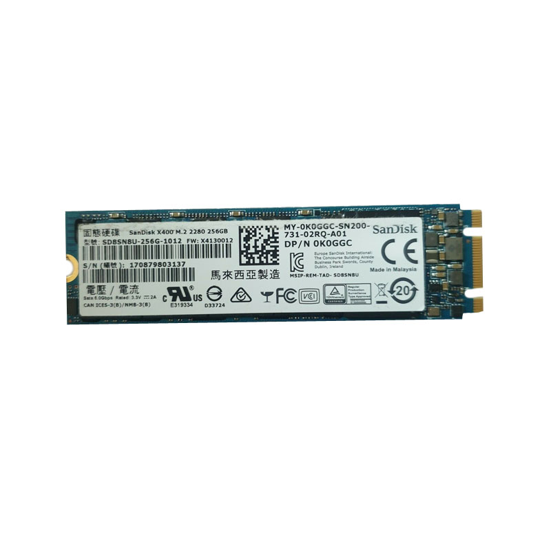 Dell 0K0GGC - 256GB SATA SSD