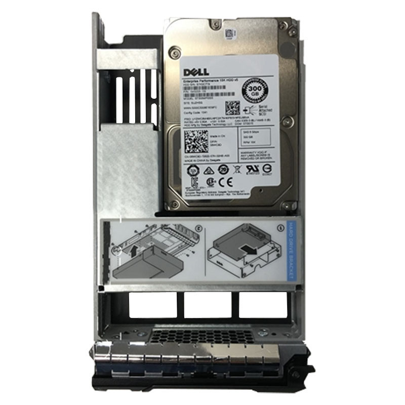 Dell 0K2CK4 - 300GB 15K SAS 6.0Gbps 2.5" Hard Drive