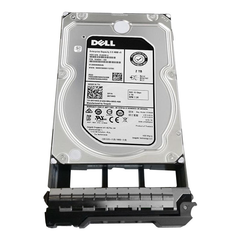 Dell 0K7VW5 - 2TB 7.2K SAS 12.0Gbps 3.5" 128MB Cache Hard Drive