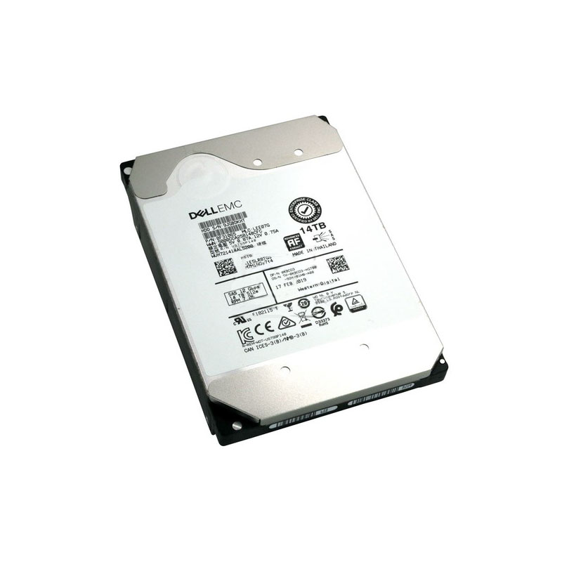 Dell 0K9CD3 - 14TB 7.2K SAS 12Gbps 3.5" Hard Drive