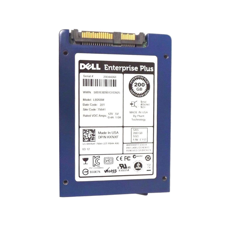 Dell 0KKNXF - 200GB SAS 2.5" SSD