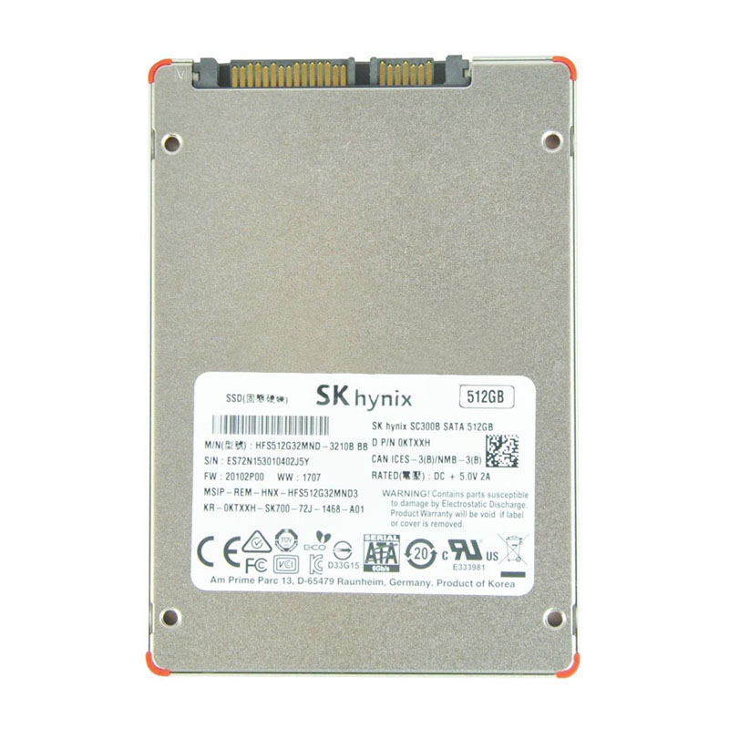 Dell 0KTXXH - 512GB SATA 2.5" SSD