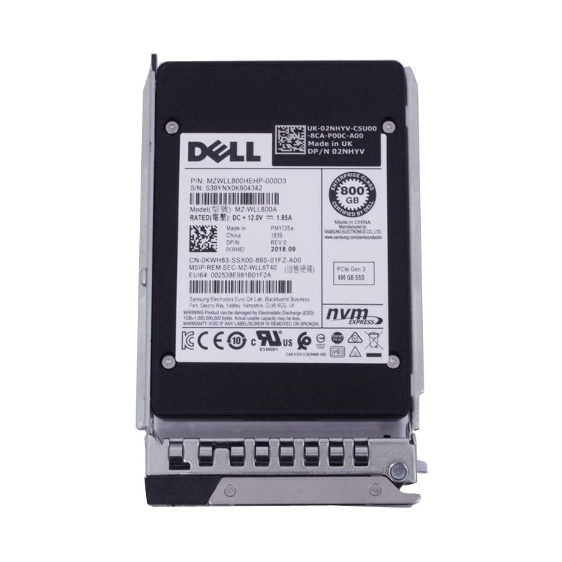 Dell 0KWH83 - 800GB PCIe NVMe 2.5" SSD