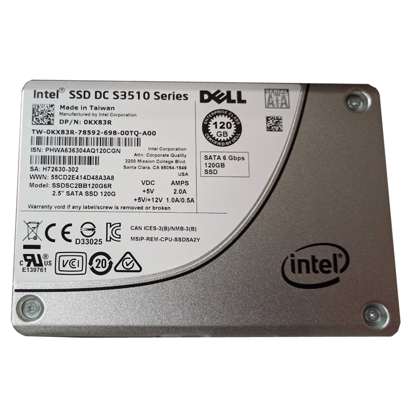 Dell 0KX83R - 120GB SATA 6.0Gbps 2.5" SSD