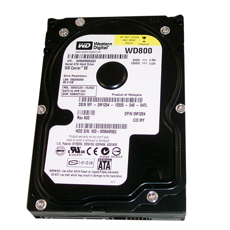 Dell 0M1294 - 80GB 7.2K SATA 3.5" 8MB Cache Hard Drive