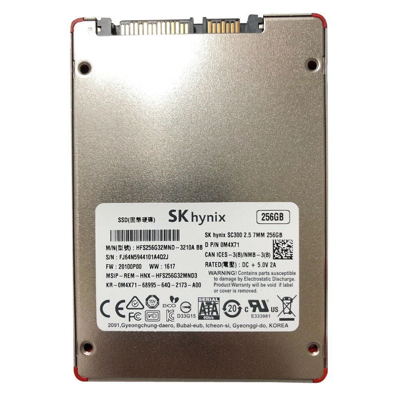 Dell 0M4X71 - 256GB SATA 2.5" SSD