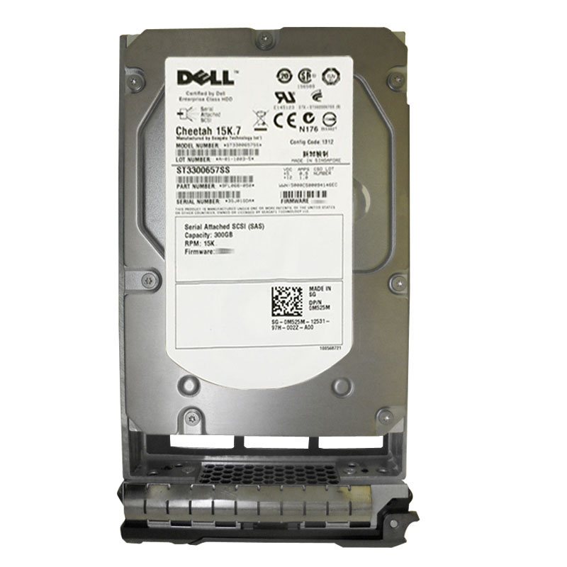 Dell 0M525M - 300GB 15K SAS 6.0Gbps 3.5" Hard Drive