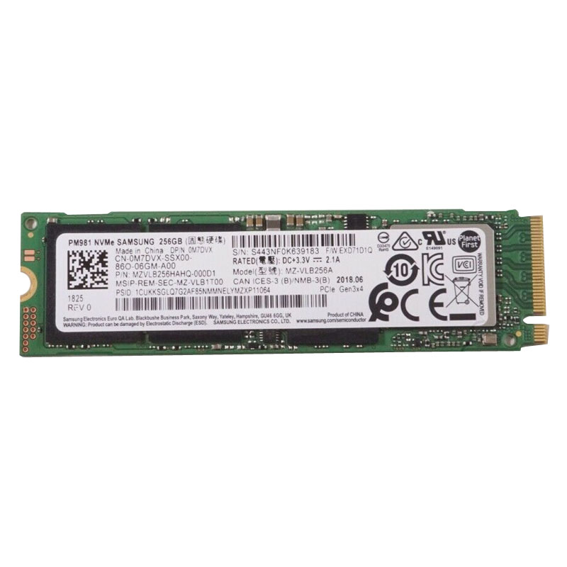 Dell 0M7DVX - 256GB PCIe SSD