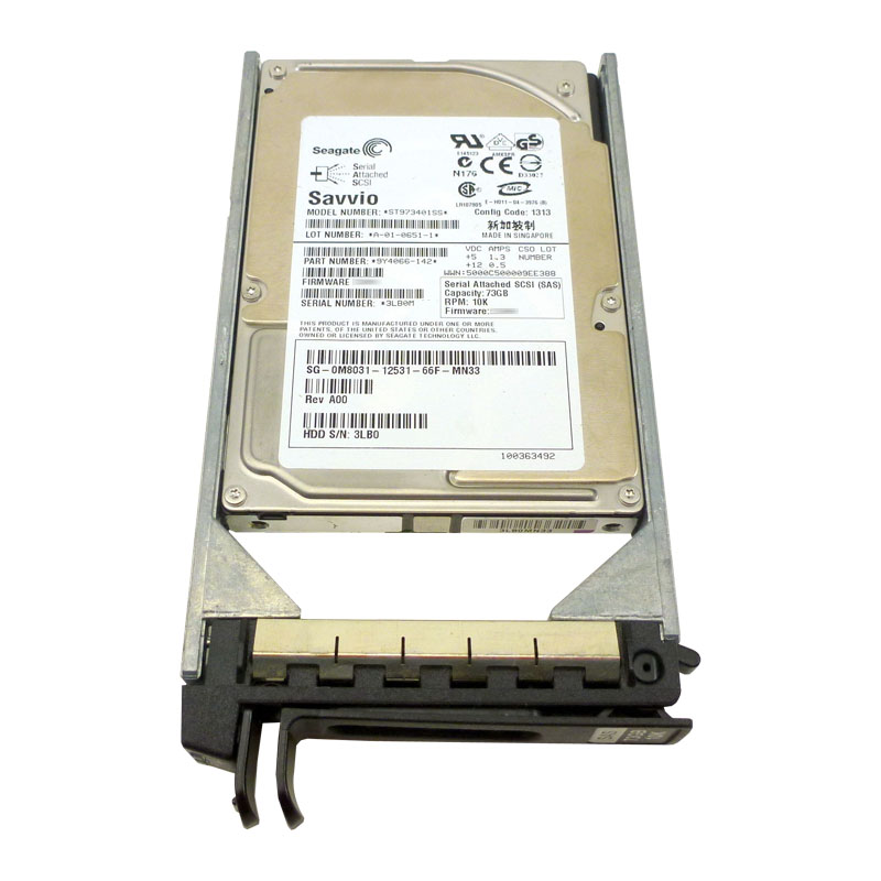 Dell 0M8031 - 73GB 10K SAS 3.0Gbps 2.5" Hard Drive