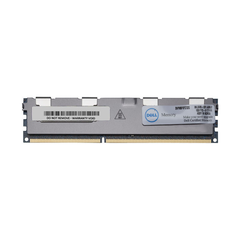 Dell 0M9FKF - 32GB DDR3 PC3-10600 ECC REGISTERED 240 Pins Memory