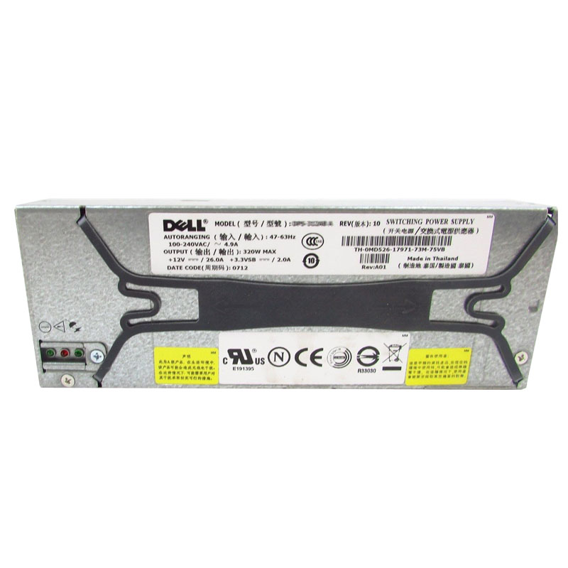 Dell 0MD526 - 320W Power Supply For PowerEdge 1750