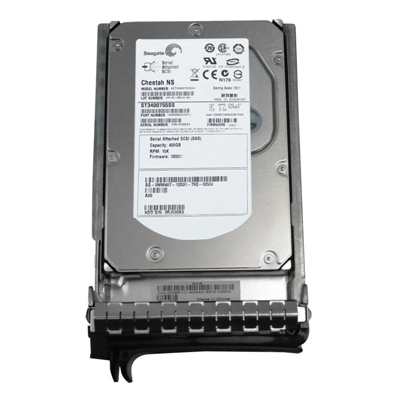 Dell 0MM407 - 400GB 10K SAS 3.0Gbps 3.5" 16MB Cache Hard Drive