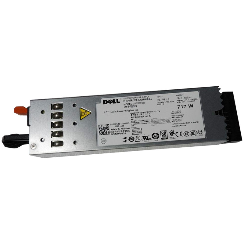 Dell 0MP126 - 717W Power Supply For PowerEdge R610