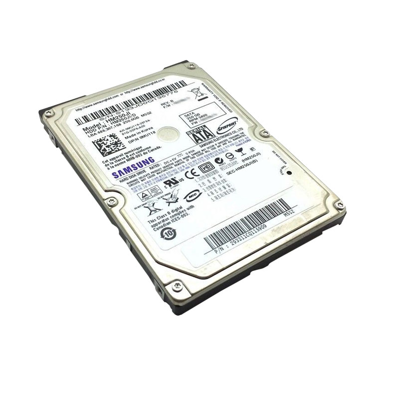 Dell 0MU118 - 250GB 5.4K SATA 3.0Gbps 2.5" Hard Drive
