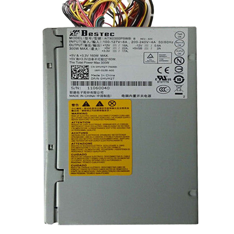 Dell 0MVM2T - 300W Power Supply For Inspiron 560 MT