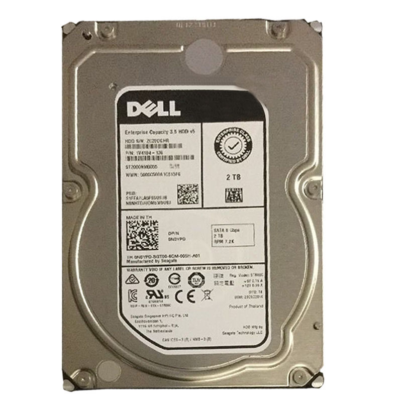 Dell 0N0YPD - 2TB 7.2K SATA 3.5" Hard Drive