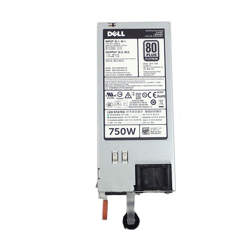 Dell 0N30P9 - 750W Power Supply for PowerEdge R520